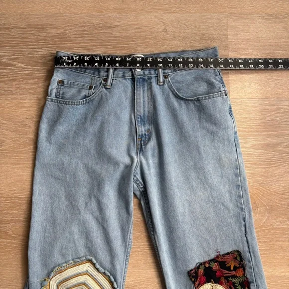 Levi’s 550 Patchwork Hippie Jeans